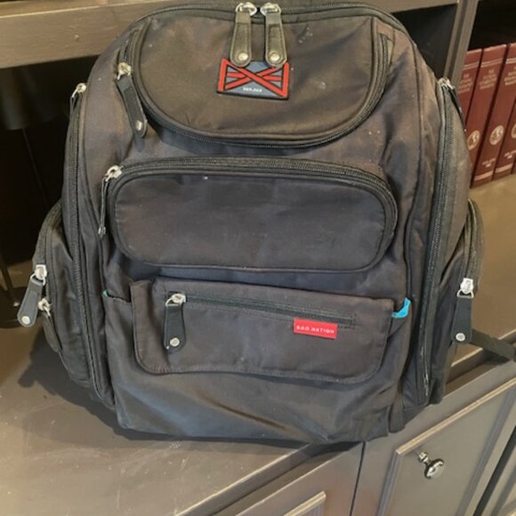 Bag Nation Other - BAG NATION EXTRA LARGE DIAPER BAG BACKPACK Preowned
